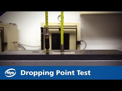 dropping point test|dropping point soap testing.